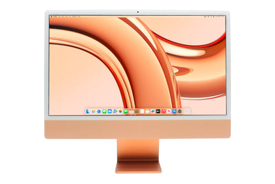 Apple iMac 24-inch iMac 24-inch M3 (4-ports, 2023) Orange - Excellent